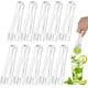 thumbnail image 1 of 10 piezas de plástico Buffet Servir lengüetas, limpias lengüetas de cocina Mini Servir lengüetas de utensilios para alimentos ensalada hielo Buffet galletas de barbacoa, 6,3 pulgadas, 1 of 3
