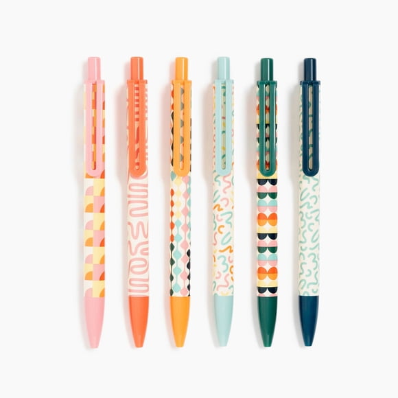 Bolagrafos U Brands Laguna 1.0mm Multicolor 6 Unidades