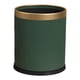 thumbnail image 3 of Bote De Basura Con Tapa Abierta Bote De Basura Simple Para Sala De Estar Casa Granja Verde Profundo, 3 of 5
