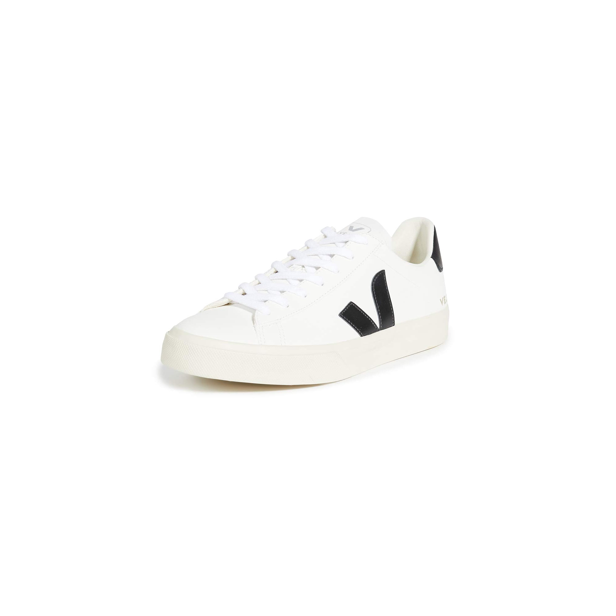Zapatilla Veja Campo Extra Blanca/negra Para Hombre, Talla 6, Mediana