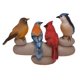 thumbnail image 4 of Figura Mark Feldstein Welcome Birds, resina, 18 cm, para exteriores, 4 of 4