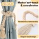 thumbnail image 5 of Sujetadores de Cortina Apipi 4 Piezas Cuerda de Algodón Beige 100 cm, 5 of 7