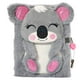 thumbnail image 1 of Cuaderno Diario YOYTOO Koala Felpa con Candado Rosa, 1 of 3