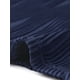 thumbnail image 5 of Agnes Orinda Blusas Casuales de Manga Corta con Cuello Redondo Texturizado para Mujer de Talla Grande 4X Azul Marino, 5 of 6