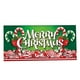 thumbnail image 1 of Cartel Navideño Para Puerta De Garaje, Decoración Para Colgar En La Pared Para Iglesia, Hogar, Vacaciones, Verde, 200 Cm X 150 Cm, 1 of 3