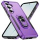 thumbnail image 2 of Para Samsung Galaxy S25+ 5G Funda con Soporte de Anillo Metálico de Rotación de 360° [Soporte Magnético para Auto] a Prueba de Golpes Resistente Protección de Cuerpo Completo de Alta Resistencia a, 2 of 9
