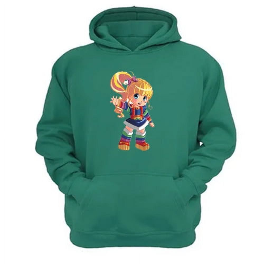Genérico - Polerón Canguro Rainbown Brite Verde Aguamarina Talla S Unisex