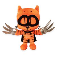 Peluche Merrymakers Para Perro, Hombre Y Gato, 6.5 Pulgadas, Naranja