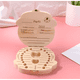 thumbnail image 3 of Cajita guarda dientes de leche de madera, 3 of 3