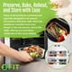 thumbnail image 5 of Recipientes de vidrio para preparación de comidas FIT Strong & Healthy, 32 ml, paquete de 4, 5 of 7