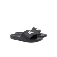 Sandalias Lacoste Serve Para Mujer Negro Cocodrilo Talla 6