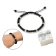 thumbnail image 1 of Pulsera ajustable de turmalina natural - energética Negra, 1 of 3