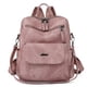 thumbnail image 1 of Large Women Backpack Purse Anti-theft Fashion Casual Lightweight Ladies Travel PU Washed Leather Ladies Rucksack Shoulder Bag, 1 of 3