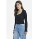 thumbnail image 2 of Polera Mujer Rib Negro - lll, 2 of 4