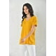 thumbnail image 1 of Polera Mujer Amarillo Manga Corta Cuello V Talla M, 1 of 3