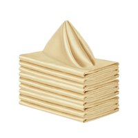 Bothyi - 10X Servilletas Bodas Fiesta Portátil Elegante Para Eventos Banquetes Bodas Aureate