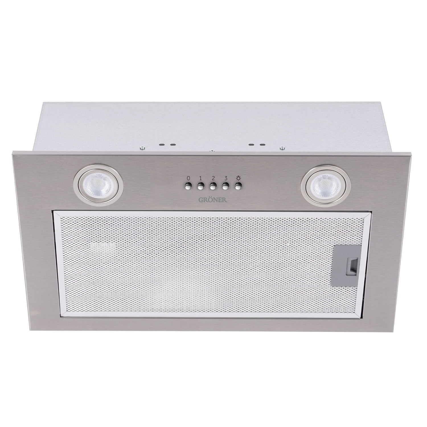 Groner - Campana Empotrada Inox 52 Cm