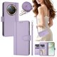 thumbnail image 2 of Honor X9C/Magic 7 Lite Funda Billetera con Cierre Magnético, Morado Claro, 2 of 6