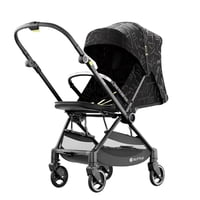 Lubabycas - Coche De Paseo Reversible Nueva Tecnología Elittle E7 Negro