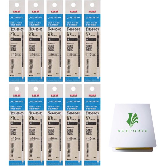 Recargas de tinta QULLITY 0,5 mm negro 10 unidades (SXR8005K)