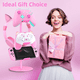 thumbnail image 3 of Controller Bracket 3 Layers, Headset Bracket, Multi-adjustable Game Controller Headset Hanger For All General Gaming PC Accessories, Xbox PS4 PS5 Switch-Rosa bonito, 3 of 7