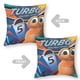 thumbnail image 2 of Turbo Fundas de almohada de terciopelo con tema, regalos de funda de almohada, decoración para el hogar, cojín de lanzar, regalo de cumpleaños para fans y parejas.61*61cm., 2 of 6