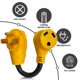 thumbnail image 4 of Adaptador de corriente para autocaravana, cable de 50 A macho a 30 A hembra, 30 cm, 4 of 7