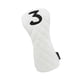 thumbnail image 5 of Funda De Madera Para Palos De Golf Cuello Largo Funda De Madera Para Palos De Golf Para Deportes Al Aire Libre Adultos N o 3 Color Blanco, 5 of 5