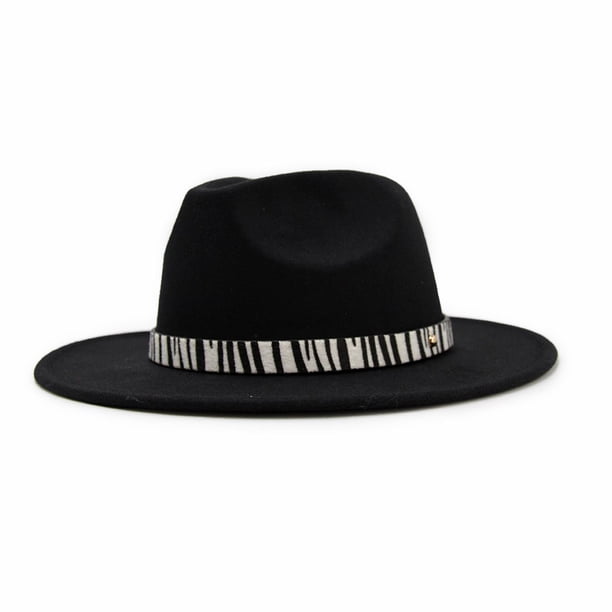 Sombrero Vaquero animal print crema Talla Única