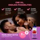 thumbnail image 3 of Aceite de masaje LICK con sabor a fresa con vitamina E 120 ml, 3 of 7