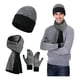 thumbnail image 1 of Conjunto 3 Piezas Con Forro Y Polar Para Invierno Gris-Negro, 1 of 1