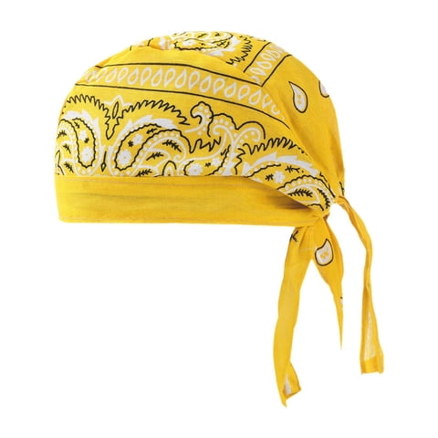 Ioensy - Gorro De Calavera Para Hombre, Para Adultos, Para Correr, Escalar, Andar En Bicicleta, Color Amarillo Claro