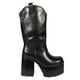 thumbnail image 1 of Bota Plataforma Ecocuero 95 Yassne Negro, 1 of 5