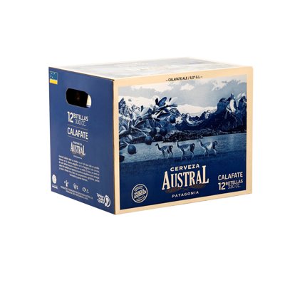 Cerveza Calafate Ale 5° Botella 12 Un Austral