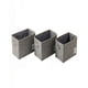 thumbnail image 1 of Pack De 3 Canastilloss Organizador 28cmx47cmx20cm Color Gris, 1 of 4