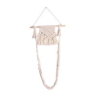 Bothyi - Soporte De Almacenamiento De Papel Higiénico Tejido A Mano Para El Baño De La Sala De Estar