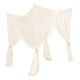 thumbnail image 3 of Cortina De Cama Con Dosel De 4 Postes Esquineros, Cenefa De Cama Colgante Acogedora Para Dormitorio Para Niñas, Color Beige, 3 of 3