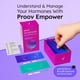 thumbnail image 2 of Hormone Tracker Proov Empower para mujeres mayores de 30 a 40 años con 1 ciclo de prueba, 2 of 9