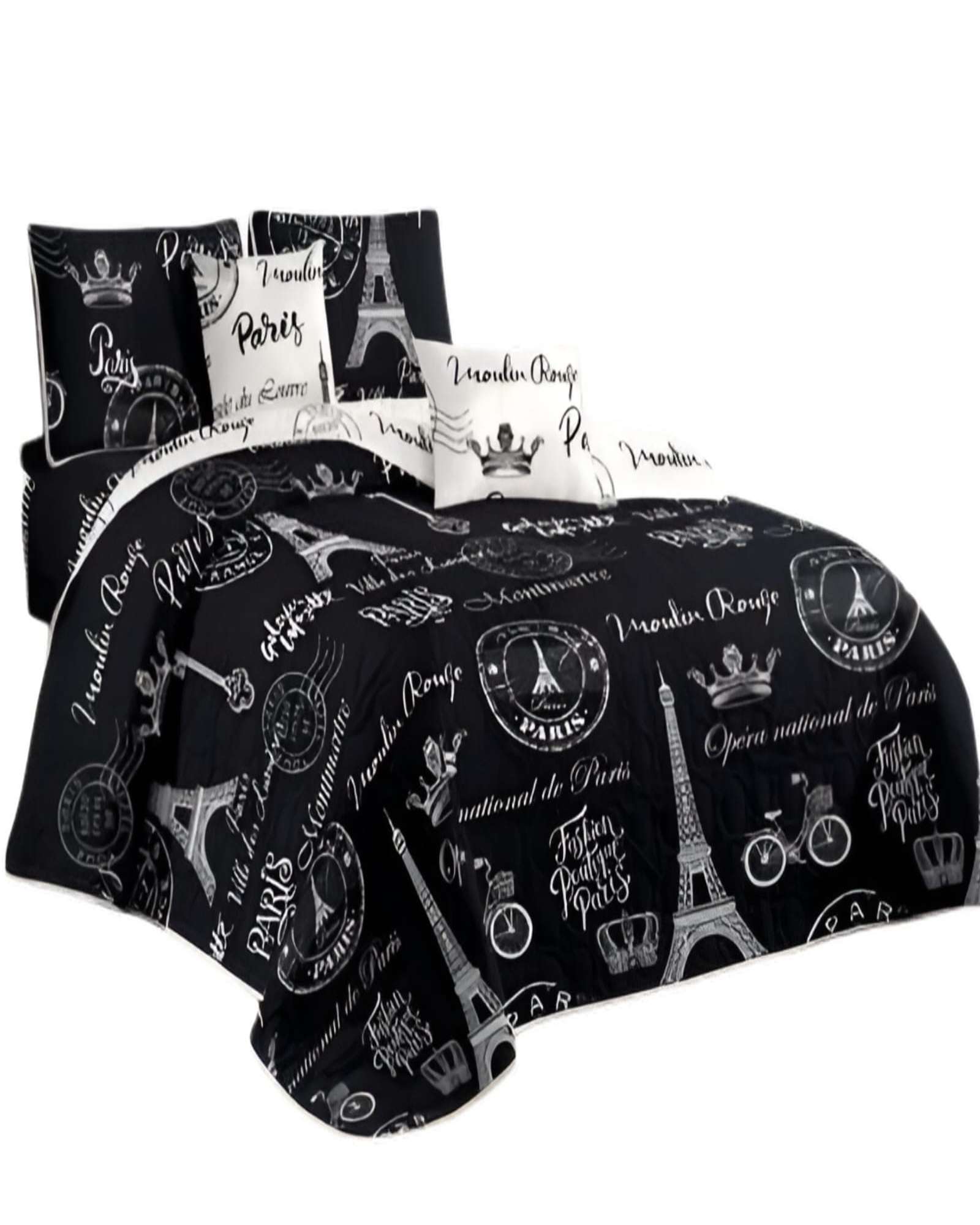 Genérico - Sabana Con Cubrecama Plaza Y Media