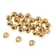 thumbnail image 4 of 25pcs ranurado mosca de tungsteno atar perlas cabeza de ninfa que se hunde rápido cuentas de oro, 4 of 5
