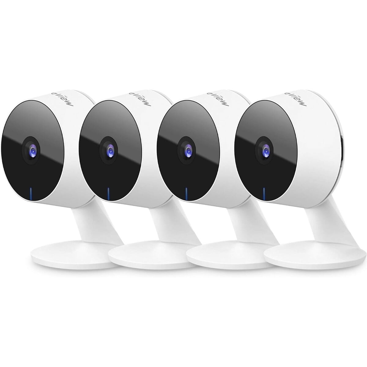 Cámara Seguridad Laview 4 Unidades 1080p Wifi Visión Nocturna