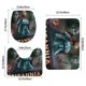 thumbnail image 3 of Juego de Alfombras de Baño Britannia Terciopelo Coral 3 Piezas, 3 of 6