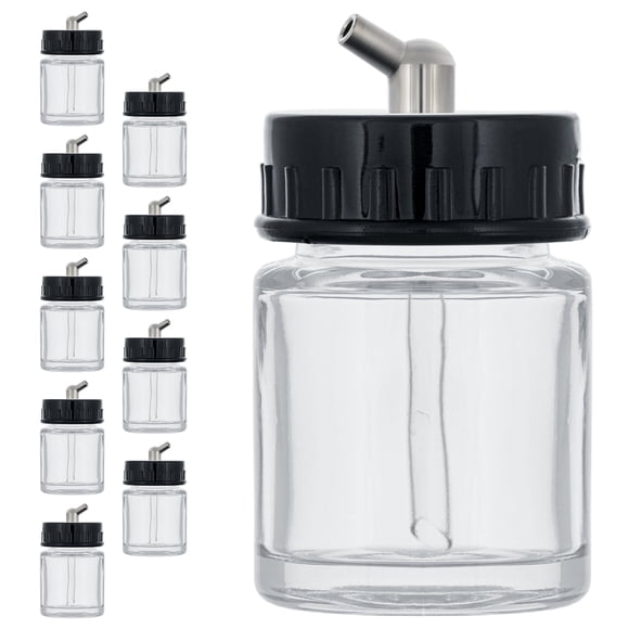 Frasco Master Airbrush 22 cc Pack de 10 con Adaptador de 60°