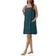 thumbnail image 4 of INSPIRE CHIC Vestido de Toalla de Mujer con Cierre de Tela de Terry Absorbente de Secado Rápido con Tirantes Ajustables y Bolsillos L Verde, 4 of 5