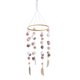 thumbnail image 1 of Círculo Redondo Madera Venonat Viento Chime Kids Habitación Decoración Rosa Blanco Gris, 1 of 5