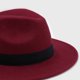 thumbnail image 5 of Sombrero de Fieltro Mujer Estilo Vaquero Cowboy, 5 of 5