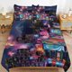 thumbnail image 4 of Cars Lightning McQueen Boys 3 Piece Bedding with 1 Duvet Cover And 2 Pillowcases Queen Bed Sheets, 4 of 5