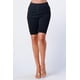 thumbnail image 1 of Shorts Thin Blue Line Biker Con Cierre Negro, 1 of 4