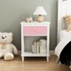 thumbnail image 3 of 26.77''H Mesa de madera con un cajón un estante para niños, adultos, 3 of 6