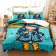 thumbnail image 1 of Anime American Girl Bedding Set Polyester 3D Digital Printing Bedding Set Girl Bed Bed Bedroom Set Luxury Birthday Gift Bed Sheets, 1 of 5